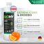 BiOHY Bodenreiniger für Wischroboter Station mit Orangenduft (1l Flasche) + Dosierer | Reinigungsmittel Konzentrat für alle Wisch & Saugroboter mit Nass-Funktion | Schaumarm & Streifenfrei