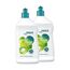 HAKA Glanzreiniger, 2x 750 ml, 2-in-1 Bodenreiniger & Glanzpflege, reinigt streifenfrei und verleiht langanhaltenden Bodenglanz, Allzweckreiniger für versiegelte Böden, pH-neutral, Frischeduft