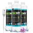 BiOHY Profi Fensterreiniger (3 x 1 Liter) + Dosierer | Glasreiniger Konzentrat | für Fenstersauger geeignet | streifenfreie Reinigung von Glas-, Fenster- & Spiegelflächen | ideal für Haushalt & Auto