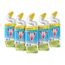 00 null null WC Aktiv Gel 4in1 Flüssiger WC Reiniger, Fresh Green, 5er Pack (1 x 750 ml)