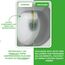 Cleaning Block WC - Toilette reiniger - Urinsteinentferner Set – 4er Pack Anti-Kalk Stäbe für WC, Waschbecken und Dusche – Effektive Entfernung von Kalk, Urinstein und Schmutz