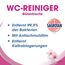 Sagrotan WC-Reiniger Blütenfrische – 2in1 Reinigungsmittel mit Antischmutzfilm für langanhaltende WC-Frische – 1 x 750 ml (Packung mit 3)