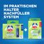 WC-Ente Frische Siegel Vorteilspack, Starter Set (inkl. 1 Nachfüller) und 2 Nachfüller, körbchenloser WC-Reiniger, Limone