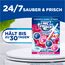 WC Frisch Kraft Aktiv Duftspüler Blüten-Frische (10er Pack), WC-Reiniger für Reinigung bei jeder Spülung, Duftsteine für langanhaltend frischen Duft, + 50 Prozent Anti-Kalk Effekt*