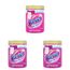 Vanish Oxi Action Pulver Pink – 1 x 1,125 kg – Fleckenentferner und Wäsche-Booster Pulver ohne Chlor – Für bunte Wäsche (Packung mit 3)