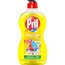 PRIL Kraft Gel Zitrone (4x 450 ml), Handgeschirrspülmittel mit höchster Fettlösekraft, für sauberes Geschirr auch in kaltem Wasser, frischer Zitronenduft