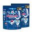 Finish Quantum Infinity Shine Spülmaschinentabs – kraftvolle Reinigung, Fettlösekraft und Glanz – 2x 83 Finish Caps