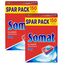 Somat Classic, Spülmaschinentabs, Sparpack, (2er Pack 2 x 150 Tabs) Geschirrspültabs für die tägliche Reinigung von Besteck & Geschirr - Für 4 Monate – Gigapack mit 300 Somattabs