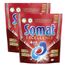 Somat Excellence 4in1 Caps, 40 (2 x 20) Caps, Spülmaschinen-Caps für exzellente Reinigung, brillanten Glanz und sorgfältige Pflege für Geschirr und Spülmaschine