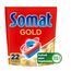 Somat Gold Spülmaschinen Tabs (176 Tabs), Geschirrspül Tabs für strahlend sauberes Geschirr auch bei niedrigen Temperaturen, Extra-Kraft gegen Eingebranntes