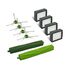 JoyBros Ersatz Zubehör für iRobot Roomba e5 e5154 e6 i7 i7+ i7156 i1 i1152 i3 + i3152 i4 i5 i8 Hauptbürsten X1 Satz, Filter HEPA X4,Seitenbürsten X4 Ersatzteile