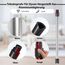 Verlängerungsrohr für Dyson Saugrohr V11 Kompatibel mit Dyson Rohr V15 V 11 V10 V8 V7, Starres Teleskoprohr, V10 Ersatzteile Verlängerungsstange mit Zwei 2-in-1-Bürsten, Silber