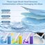ENCOUN Einweg Toilettenbürste, Tiefenreinigung Toilettenbürste, Klobürste mit Randreiniger, Toilet Brush mit 36 Stück Toilettenreiniger, WC-Bürsten mit Halter für Badezimmer, Waschbecken, Badewanne