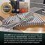 ZOLLNER 5er Set Geschirrtücher Baumwolle in 50x70 cm - saugstarke und langlebige Küchentücher - waschbar bis 60°C – in schwarz gestreift- Gastronomiequalität - Oeko Tex® Zertifiziert