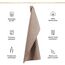Blumtal Geschirrtücher Baumwolle 50x70 cm im 5er Set - Oeko-TEX zertifizierte Küchentücher - extrem saugstarke Geschirrhandtücher - Küchenhandtücher waschbar 95 °C - Geschirrtuch Braun