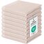 Moosfor Küchenhandtücher 100% Baumwolle, 8er Set 30 x 30 cm, Weiche Geschirrhandtücher Geschirrtücher Saugfähig Küchentücher Dicke Premium Geschirrtuch Spüllappen Putzlappen, Beige