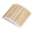 400 Stück Wattestäbchen Holz Spitz Wattestäbchen Applikatoren kleine Wattestäbchen für Tattoo, Augenbrauen, Beauty, Make-up, Nägel