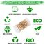1200 Bambus Wattestäbchen (6 x 200 Stück) – 100% Plastikfrei, Biologisch Abbaubar, Vegan & Nachhaltig – Reines Naturprodukt