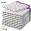 Merkanta Geschirrtücher 10er Set Küchentücher 50x70cm, 100% Baumwolle Geschirrhandtücher Mehrfarbig kariert, Handtücher Küche super saugfähig, Küchenhandtücher Abtrockentücher