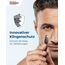 SilkslidePro Nasierer - Nasenhaartrimmer Herren - Nasenhaarentferner - Hochpräzise Klingen aus Solingen - mit Klingenschutz - ohne Strom & Batterie