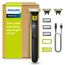 PHILIPS OneBlade 360 Face & Body - elektrischer Rasierer, Trimmer & Bodygroomer, 3x 360 Klingen, 3x Trimmaufsätze (1/3/5 mm), 2x Körperaufsätze, Nass- & Trockenrasur für Gesicht & Körper (QP2824/31)