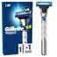 Gillette Mach3 Turbo Rasierer für Männer, 1 Gillette Rasierer, 1 Ersatzklinge, Mit verbessertem Gleitstreifen für ein sanftes Gleiten und NEUEN Klingen