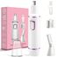 Nasenhaartrimmer Frauen, Nasenhaarschneider Ohrhaarschneider, 2 In 1 Professioneller Schmerzloser Nasen und Gesichtshaartrimmer, Dual Edge Klingen, IPX7 Wasserdicht, Einfache Reinigung