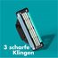 Gillette Mach3 Rasierklingen, 18 Ersatzklingen für Nassrasierer Herren mit 3-fach Klinge, 18 Stück (1er Pack)