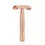 Kanzy Rasierhobel Damen und Herren Butterfly Edelstahl Nassrasierer Sicherheitsrasierer Arbeitet mit allen Doppelkante Rasierer Klingen Safety Razor