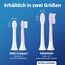 demirdental Ersatzbürsten for Kids passend für Philips Sonicare Ersatzbürsten Kids, Kinder Schallzahnbürsten, Kinder Ersatzbürsten ab 7 Jahre, entspricht HX6044, Rosa, 8er Set