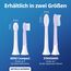 demirdental Ersatzbürsten für Kinder passend für Philips Sonicare Ersatzbürsten Kids, Compact Mini geeignet für 3-6 Jahre, entspricht HX6034 HX6038, Lilac, 8er Set