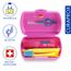 Curaprox Reiseset - CS 5460 Zahnbürste mit 'Be You' Zahnpasta | 2 CPS Prime Interdentalbürsten 07 und 09 / Zahnpflegeset 9,5 cm x 6 cm/Magenta/Hergestellt in der Schweiz