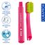 Curaprox Reiseset - CS 5460 Zahnbürste mit 'Be You' Zahnpasta | 2 CPS Prime Interdentalbürsten 07 und 09 / Zahnpflegeset 9,5 cm x 6 cm/Blau/Hergestellt in der Schweiz