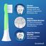demirdental Ersatzbürsten für Kinder passend für Philips Sonicare Ersatzbürsten Kids, Compact Mini geeignet für 3-6 Jahre, entspricht HX6034 HX6033, Grün, 3er Set
