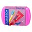Curaprox Reiseset - CS 5460 Zahnbürste mit 'Be You' Zahnpasta | 2 CPS Prime Interdentalbürsten 07 und 09 / Zahnpflegeset 9,5 cm x 6 cm/Magenta/Hergestellt in der Schweiz