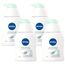 NIVEA Intimo Waschlotion Mild Fresh (250 ml), Intim Waschgel mit Milchsäure, Kamillenextrakt und Bio Jojobaöl, Intim Waschlotion für normale Haut (Packung mit 4)