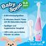 Brush-baby BabySonic Elektrische Zahnbürste für Kleinkinder, Babyrosa, extra weiche Borsten, 2-Minuten-Timer, LED-beleuchteter Zahnbürstenkopf Geeignet für Kinder von 0-3 Jahren