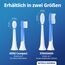 demirdental Ersatzbürsten for Kids passend für Philips Sonicare Ersatzbürsten Kids, Kinder Schallzahnbürsten, Kinder Ersatzbürsten ab 7 Jahre, entspricht HX6048, Dunkelblau, 8er Set