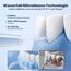 Munddusche Testsieger 2025, 4 Modi Professionelle Water Flosser, munddusche kabellos mit 350MLTank, Zahnzwischenraumreiniger mit 6 Jet-Tipps des Wasserdrucks für die Mundreinigung und Zahnspange