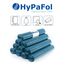 ???????????????????? ????????????????: Hypafol 100 Stück reißfeste Müllsäcke | extra starke Abfallsäcke | 10 blaue Rollen | 240 L Fassungsvolumen | stabile Müllbeutel aus umweltfreundlicher Recyclingfolie
