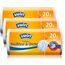 Swirl Reißfest & Dicht Zugband Müllbeutel, Multipack 3x 20l/20Beutel