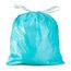 Relevo Blaue Müllbeutel mit Zugband – 20L (B 45 cm x H 46 cm), 60 Beutel (4 Rollen × 15 Beutel) | Extra Starke Müllsäcke | 100% Recyceltes LDPE aus Gewächshäusern | Zertifiziert (Blauer Engel)