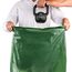 Relevo Grüne Müllbeutel mit Zugband – 30L (B 55 cm x H 60 cm), 45 Beutel (3 Rollen × 15 Beutel) | Extra Starke Müllsäcke | 100% Recyceltes LDPE aus Gewächshäusern | Zertifiziert (Blauer Engel)