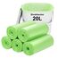 biomüllbeutel kompostierbare müllbeutel-100pcs bio müllbeutel-20L : Aievrgad 20L Müllbeutel 100% recycelt, dick, biologisch abbaubar, kompostierbar, für Lebensmittel/Haushalt/Garten - grün