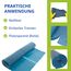 1 Karton Schwerlast Müllsäcke, 10 Rollen à 15 QUALITY PLUS Müllbeutel, Müllsäcke blau, Mülltüten extrem reißfest, 120l, 700x1100mm, 70my | speziell für Gewerbe, Bau, Bauschutt und Garten