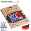 Johans® XXL Mikrofasertuch zur Reinigung von Smartphone, Tablet, Brille, Display, Kamera | Displaytuch, Brillenputztuch, Reinigungstuch | Optikerqualität in 30x30cm (Poppy)