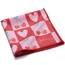 Johans® XXL Mikrofasertuch zur Reinigung von Smartphone, Tablet, Brille, Display, Kamera | Displaytuch, Brillenputztuch, Reinigungstuch | Optikerqualität in 30x30cm (Cherry Love)