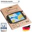 Johans® XXL Mikrofasertuch zur Reinigung von Smartphone, Tablet, Brille, Display, Kamera | Displaytuch, Brillenputztuch, Reinigungstuch | Optikerqualität in 30x30cm (Capri)