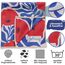 Johans® XXL Mikrofasertuch zur Reinigung von Smartphone, Tablet, Brille, Display, Kamera | Displaytuch, Brillenputztuch, Reinigungstuch | Optikerqualität in 30x30cm (Poppy)
