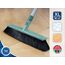 Leifheit Allround Besen Xtra Clean 40 cm mit X-Borsten, Kehrbesen mit Borsten aus Kunststofffaser, Besen mit schräger Stielanbindung, Besenkopf ohne Stiel, Kehrer mit Click-System